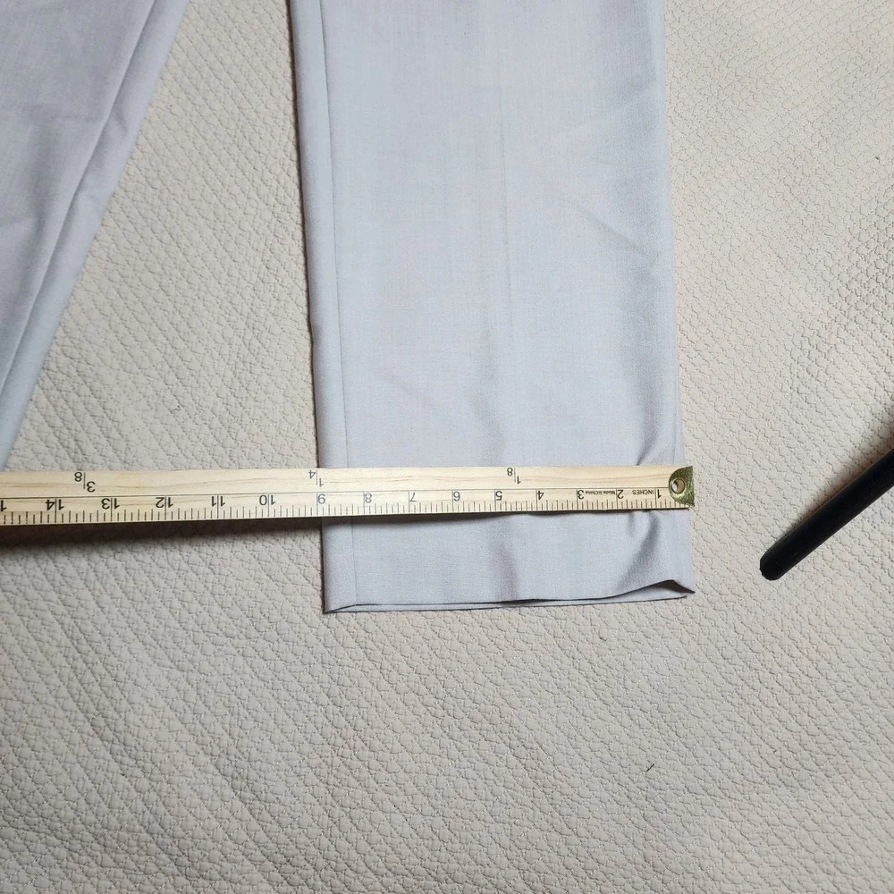 NWT MADE By Cam Newton Men's Gray Flat Front Golf Dress Summer Pants 38×30